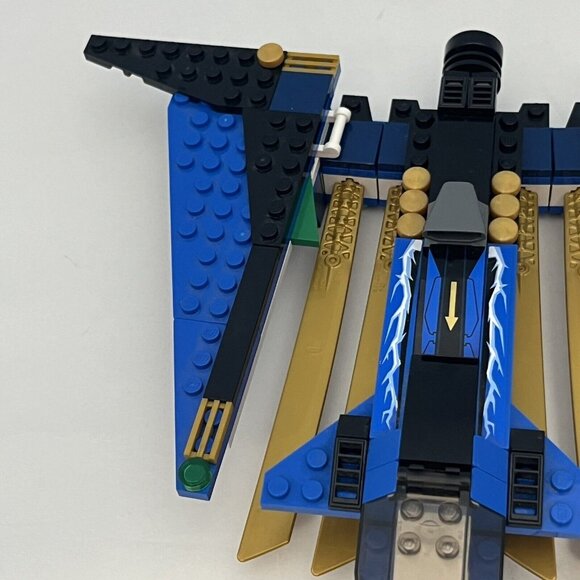 Lego Ninjago 9442 Jay’s Storm Fighter Jet Plane Incomplete - Picture 7 of 16